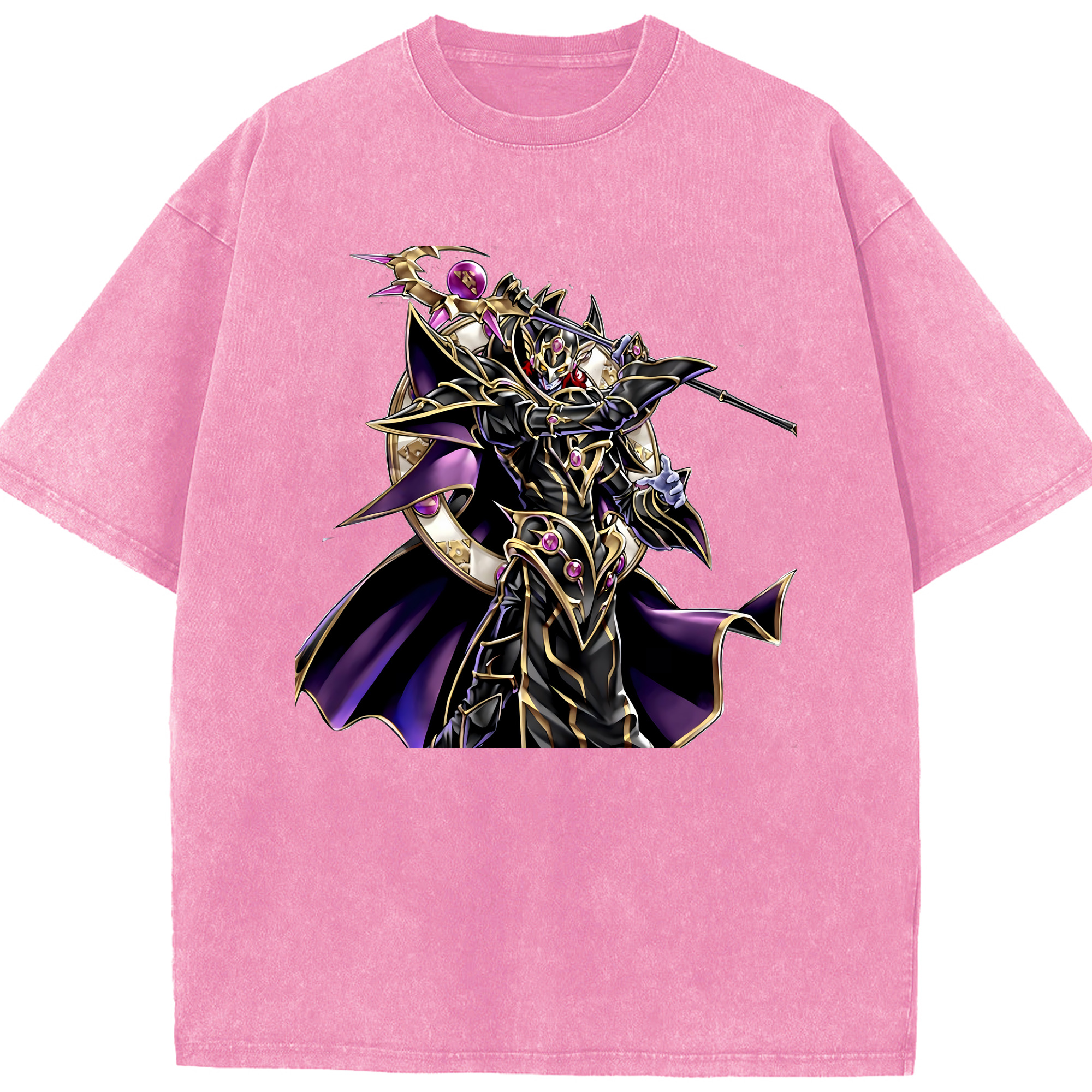 （画像用） 遊☆戯☆王 Yu-Gi-Oh! 綿100% ヴィンテージ風 半袖Tシャツ（フロントプリント）
